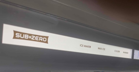 Sub-Zero freezer control panel error codes or unresponsive display