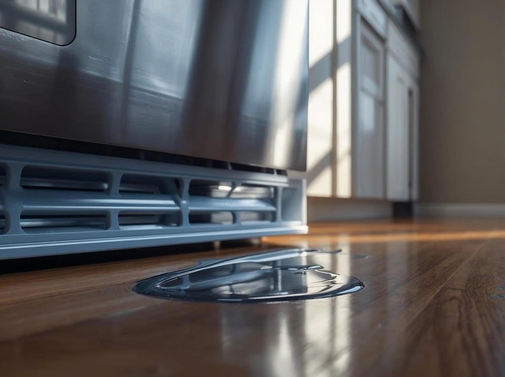 Freezer leaking water