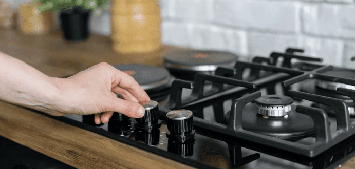 Gas stove tops and cooktops (sealed and open burner)