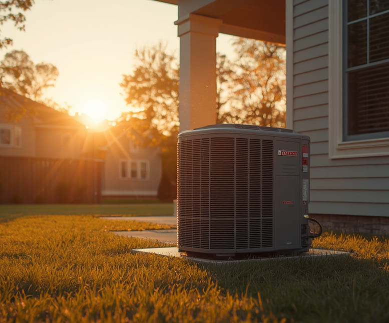 Complete AC failure during a heat advisory or extreme heat